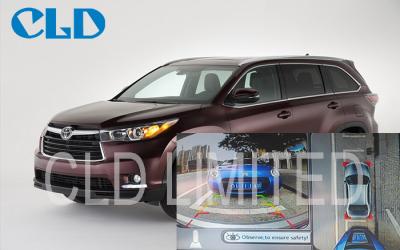 China Videoauto-Ersatzkamera-Systeme DVR-Funktions-HD wasserdicht für Toyota-Hochländer, Vogel-Ansicht-System zu verkaufen