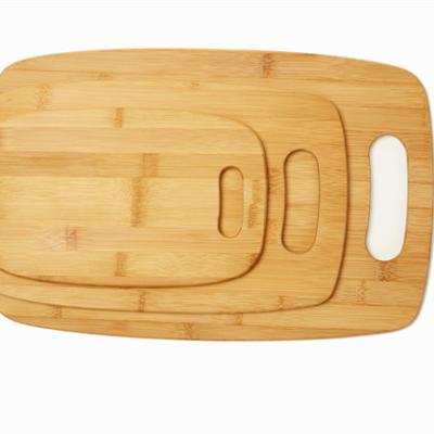 China China Rectangular BAMBOO Chopping Board Set Latest Design BAMBOO Cutting Board for sale