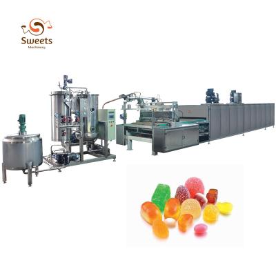 China food & Beverage Factory Soft Gummy Candy Depositing Production Line Jelly Candy Machine for sale