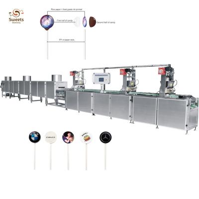 China Factory Price Full Automatic Heteromorphism Galaxy Lollipop Candy Making Machine for sale