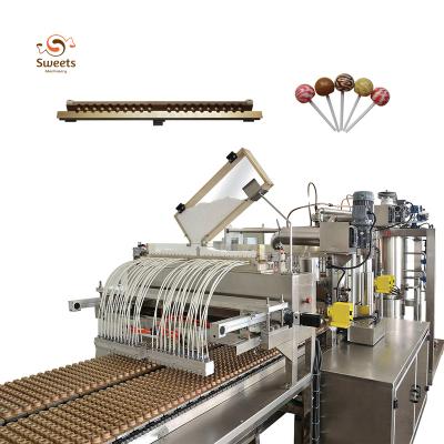 China Full Automatic Confectionery Company 30000pcs/hour Lollipop Machine for sale