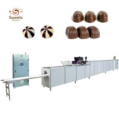 China Snack Factory Chocolate Bar Molding Machine Chocolate Depositing Line for sale