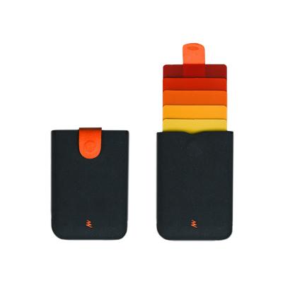 China Latest Wholesale Card Case Popular Anti-theft Wallet Elastic Card Holder Luxury for sale