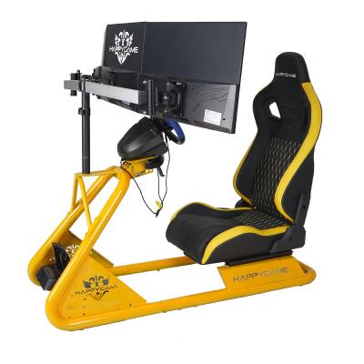 China Modern Professional Racing Racing Simulation Game OS-6002 Seat Racing Bracket Seat Racing Simulator for sale