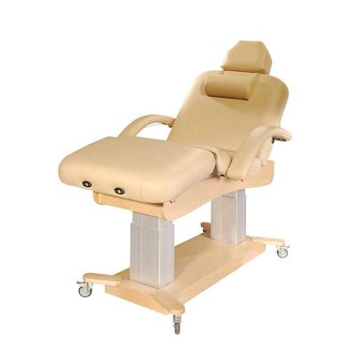 China Manufacturer Wholesale OEM Electrically Controlled Leg-Rest Salon Professional Bed Backrest and Massage Electric Beauty Spa Bed 600lbs/272kg for sale