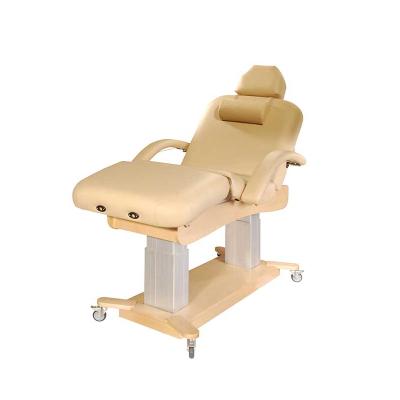 China Manufacturer Wholesale OEM Electrically Controlled Professional Leg-Rest Salon Bed Backrest and Massage Electric Beauty Spa Bed 660lbs/300kg for sale