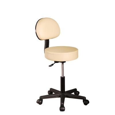 China Height Adjustment Master Massage Detachable Backrest Pneumatic Rolling Massage Stool for sale