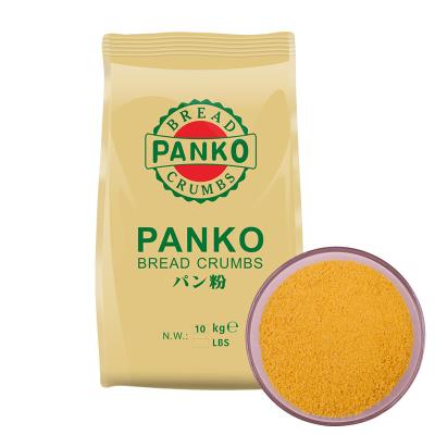 China Brown Panko 10kg 20kg Normal Color Custom White Yellow Breadcrumbs With HALAL Certification for sale