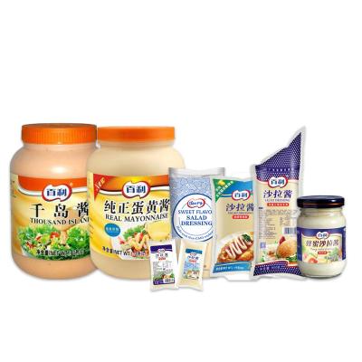 China Used for Wholesale 1kg 200g Bread OEM ODM Mayonnaise Sauce BRC BSCI International Financial Statistics Siracha Mayonnaise Mustard Mayonnaise for sale