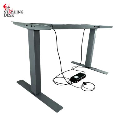 China Electric Motorized Sit Stand Desk, LAPTOP DESK STARSDOVE Double Sit-Stand Motorized Height Adjustable Table Legs for sale