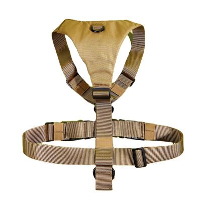 China Reflective OEM Custom Logo Customized Pattern Adjustable Soft Mesh Padded Reversible Dog Harness for sale