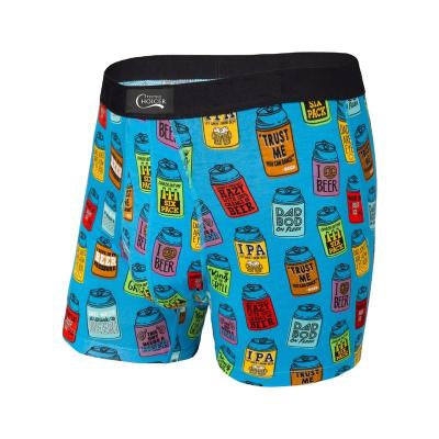 China Boys Antibacterial Underwear Cotton Boxer Digital Printing Shorts for sale