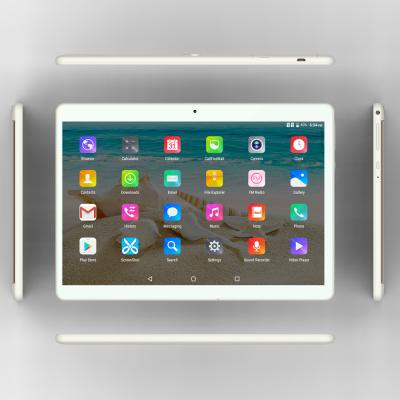 China 10.1 Inch Android Tablet SIM Card Slot Quad Core 10.1 Inch Tablet 1280*800 IPS Screen 10