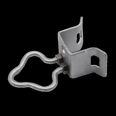 China FTTH/FTTX FTTH HYH-MK Optical Fiber Round Cable Clamp Bracket Suspension Hook for sale