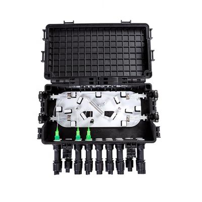 China PP+Glass Fiber HZY-16K-1  16cores IP68 outdoor fiber optical distributor box for sale