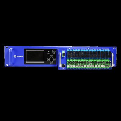 China FTTH HZY-EYA-XGS 32Ports EDFA with WDM , support XPON &XG(S) PON for sale