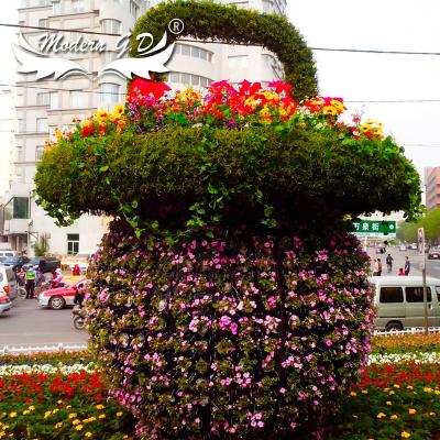 China Europe Flower Planter Flower Basket Garden Vertical View Pot for sale