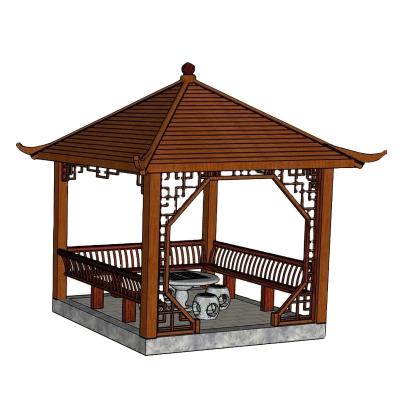 China Aluminum Alloy Outdoor Pergola Pavilion Backyard Waterproof Gazebos for sale