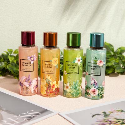 China Nice Long Lasting Perfumes 250ml Perfume Body Mist Spray Women Body Spray for sale