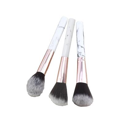 China Soft hair texture set brush single marble repair highlight blush makeup brush for sale