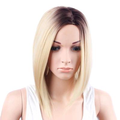 China Hot BOBO Hair Wig High Temperature Saller Body Wave Synthetic Hair Wigs Partial Silk Wigs for sale