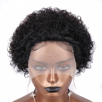 China Wholesale Cheap Price Afro Wave Brazilian Virgin Hair Full Lace Curly Lace Front Human Hair Wigs Hair Wigs for sale