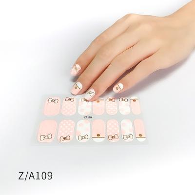 China DIY Manicure Nail Factory Price Custom Animals Design Nail Art Stickers Wraps Decals for sale