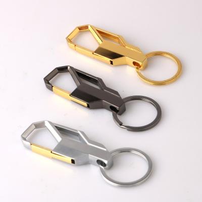 China Promotion Gifts Man Boutique Car Key Chain Advertising Campaign Creative Zinc Alloy Custom LOGO Gift for sale