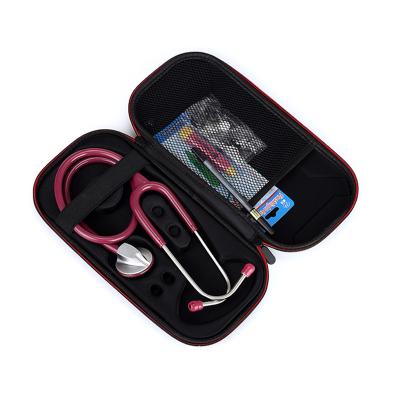 China Portable Custom Hard shell EVA sphygmomanometer stethoscope case storage medical tool carry case for sale