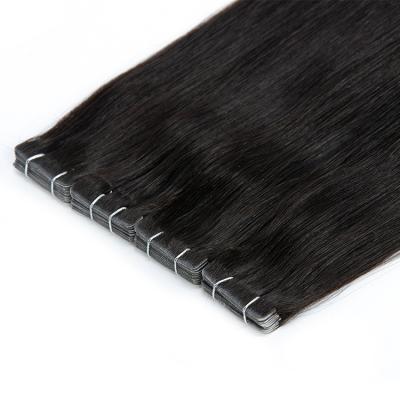 China Curly Factory Wholesale Invisible Loop Tape In Extensions 10A Grade Invisible Hair Tape for sale