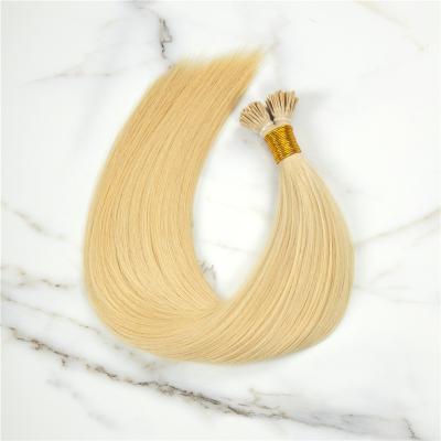 China Factory Wholesale 12A Healthy Hair Extensions High End 100% Cuticle Aligned Hair I Tips Simplicity Hair Extension Dropship for sale