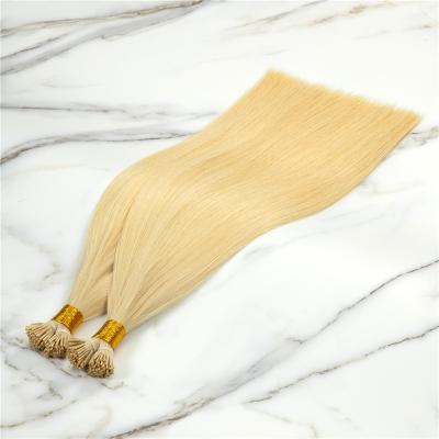 China New Straight I Tip Hair Extension Factory Direct I Tip Hair Keratin High Quality Hair Thick End for sale