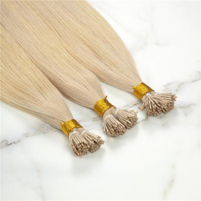 China Straight High Quality I Tip Hair Extensions Double Drawn I Tip Hair 100% Virgin Hair No Tangle for sale