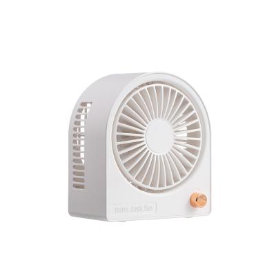 China Hot Sale Rechargeable Silent Travel Portable Handheld Air Cooling USB Mini Table Fan for sale