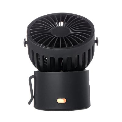 China Creative Portable Easy Carry Multifunctional Rechargeable Travel Handheld Air Cooler Hanging Neck Mini USB Fan for Office Home Table for sale