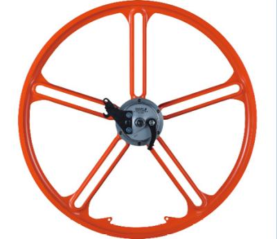 China Mountain Bikes 24 Inch MH-X45 Magnesium Bicycle Wheel Alloy Integrated Drum Brake for sale