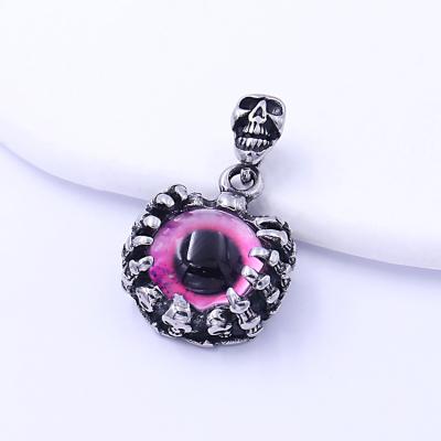 China American Punk Vintage Punk Style Halloween Gift Stainless Steel Claw Eyes Pendant Hot Magic Eye Evil Eye Pendant Wholesale Vintage Punk for sale