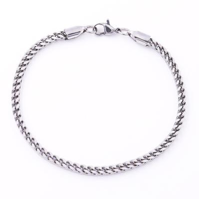 China FASHIONABLE Hot Selling Italian Charm Link Chain Bracelet High Quality Stainless Steel Chain Bracelet Cuban Jewelry For Women Men for sale