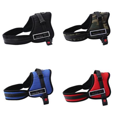 China Customized Wholesale Customized Fabric Polyester Designer Luxury Dog Lift Padded Small Harness Set for sale