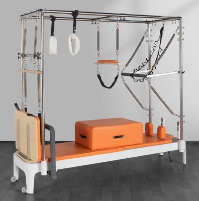 중국 Aluminum Alloy Three In One Pilates Core Bed Commercial Gym Equipments Yoga Studio Shaping Flat Bed 판매용