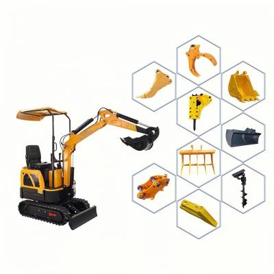 China Hotels free shipping price 800kg 1ton 2ton 3ton 6ton new mini excavators small digger with CE EPA for sale bagger for sale