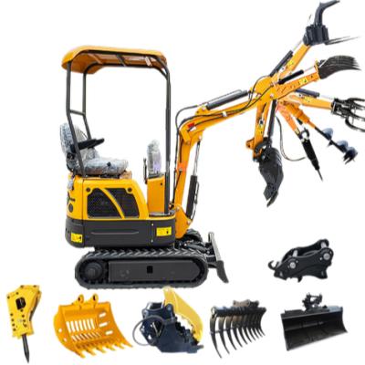 China Hotels Backhoe Excavator With Engine Miniature Hydraulic Excavator for sale