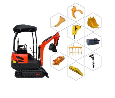 China Construction Digging China Competitive Price Digger Mini Excavator For Sale 1ton Small Excavator 2ton Excavator for sale