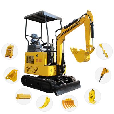 China New Mini Trench Digger China Bucket Crawler Excavator Parts For Sale Mini Excavator Construction Digging Price Mini Garden Digger Excavator for sale