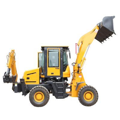 China Chinese Small Wheel Hotels Mini Tractor 4x4 Excavator Digger Backhoe Loader For Sale for sale