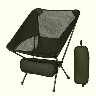 China Collapsible Folding Beach Raising Chair Camping Chairs For Heavy People for sale