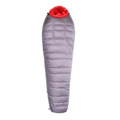 China Hybrid Type Extreme Cold Mountaineering Down Sleeping Bag Lightweight Waterproof Camping Sleeping Bags for sale