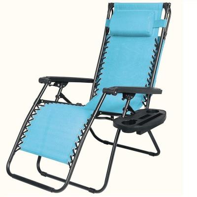 China Foldable Sun Sofa Weightless Recliner Chair With Canopy for sale