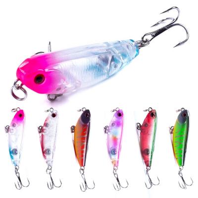 China Bait 5.5g Mini Sinking Pencil Fishing Lures Artificial Hard Plastic Wholesale 5cm ABS for sale