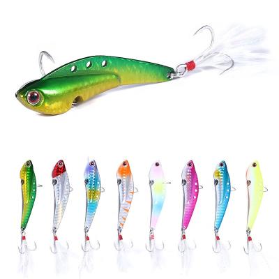 China High Quality 20g/30g/40g Metal Artificial Blade Sinking VIB Fishing Lures for sale